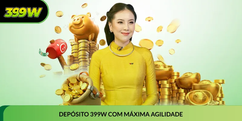 Depósito 399W com máxima agilidade