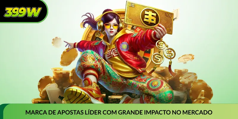 Marca de apostas líder com grande impacto no mercado